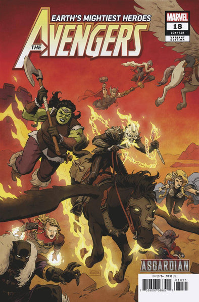 Avengers (2018) #018 (Paolo Rivera Asgardian Variant)