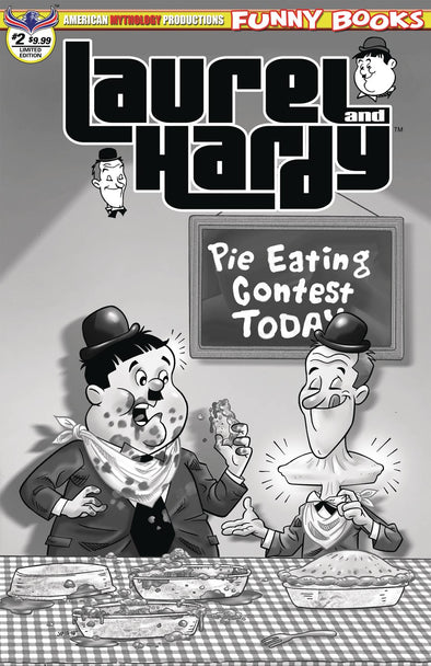 Laurel & Hardy (2019) #02 (B&W Variant)