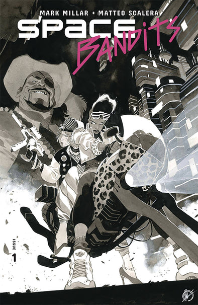 Space Bandits (2019) #01 (Black & White Variant)