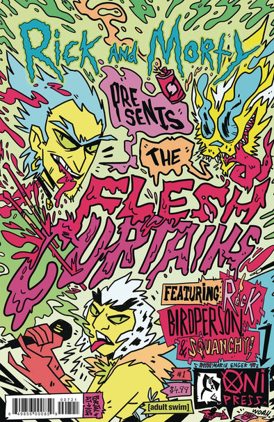 Rick and Morty Present Flesh Curtains #01 (Marie Enger Variant)