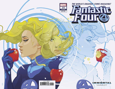 Fantastic Four (2018) #14 (Christian Ward Invisible Woman Immortal Variant)