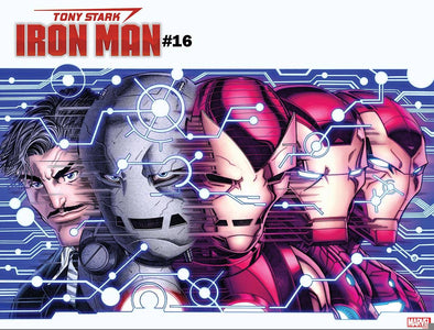 Tony Stark Iron Man (2018) #16 (Nick Bradshaw Immortal Variant)