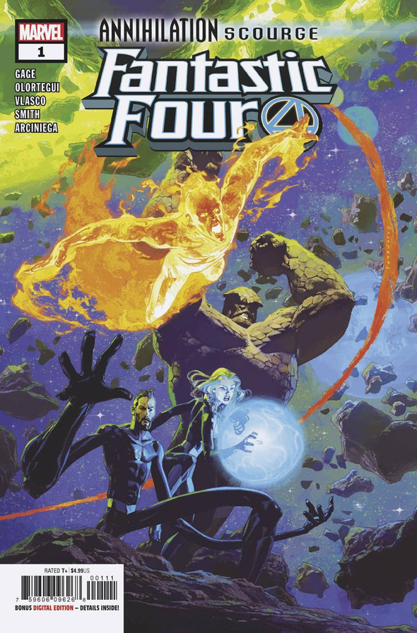 Annihilation Scourge Fantastic Four (2019) #01
