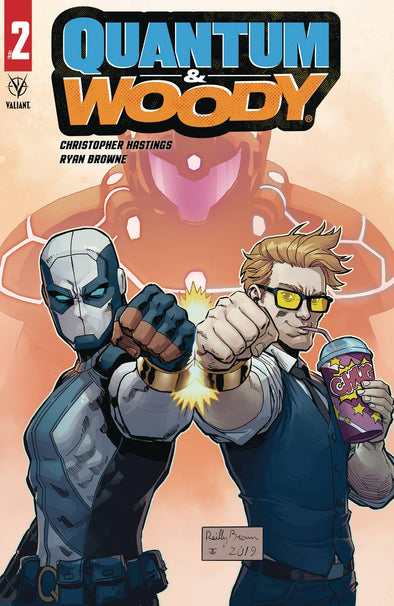 Quantum & Woody (2020) #02 (Reilly Brown Variant)