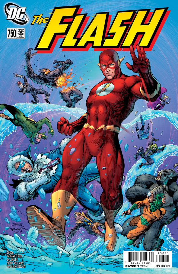 Flash (2016) #750 (2000's Jim Lee Variant)