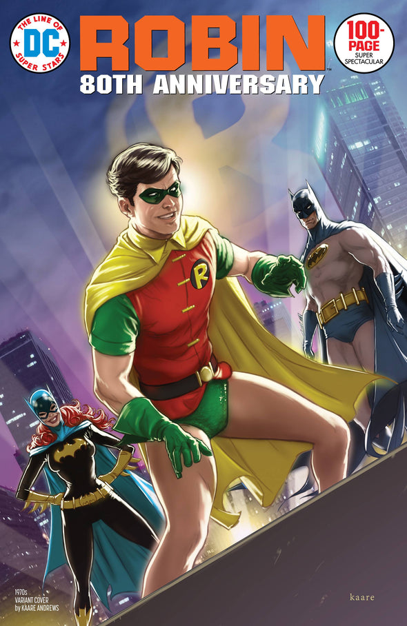 Robin 80th Anniversary 100-Page Super Spectacular (2020) #01 (1970's Kaare Andrews Variant)