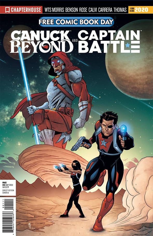 FCBD 2020 Captain Canuck & Captain Battle