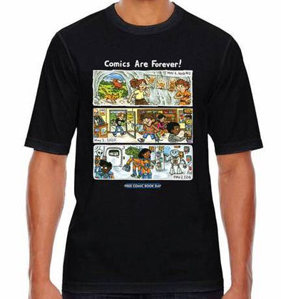 Free Comic Book Day 2020 Black T-Shirt