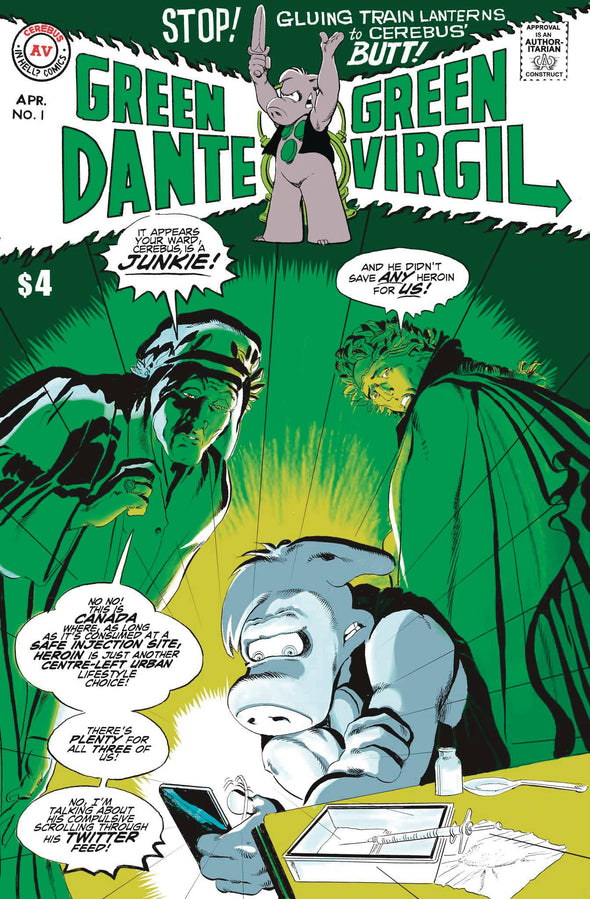Green Dante Green Virgil (2020) #01