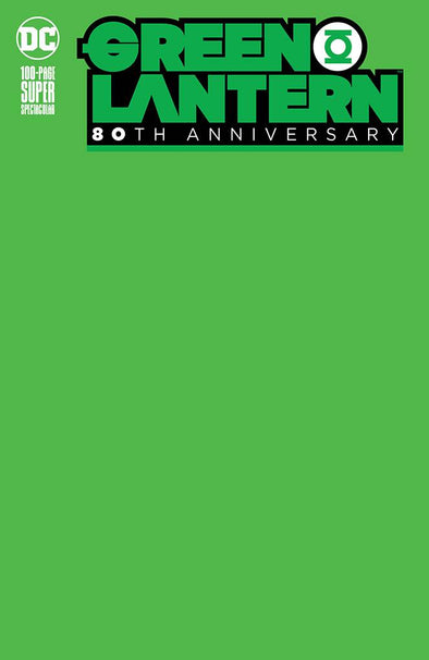 Green Lantern 80th Anniversary Super Spectacular #01 (Blank Cover Variant)