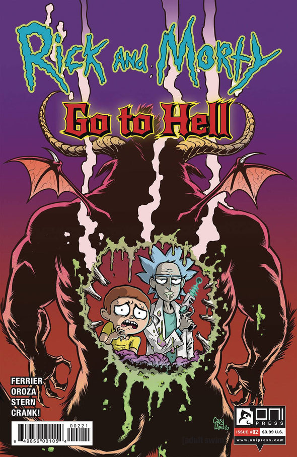 Rick and Morty Go To Hell (2020) #02 (Dave Crosland Variant)
