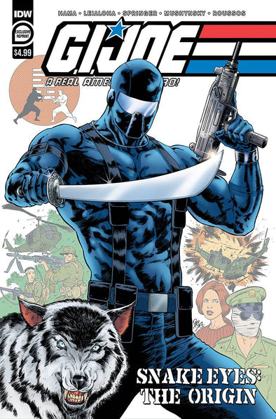 G.I. Joe Real American Hero Snake Eyes Origin #01 (of 1)