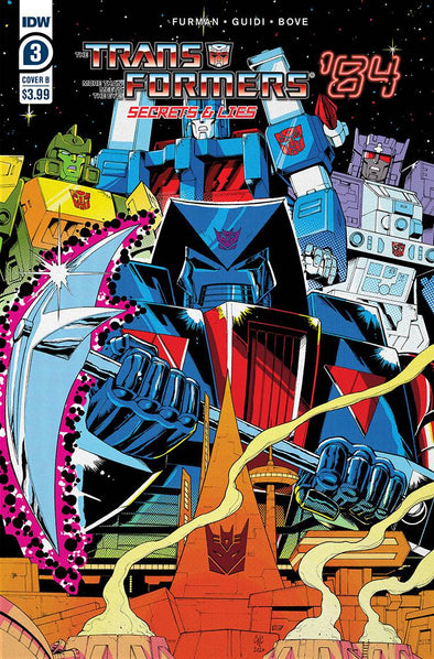 Transformers '84 Secrets & Lies #03 (of 4) (Casey Coller Variant)