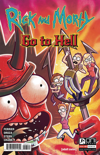 Rick and Morty Go To Hell (2020) #03 (Fred Stresing Variant)