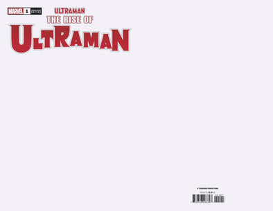 Rise of Ultraman (2020) #01 (Blank Variant)