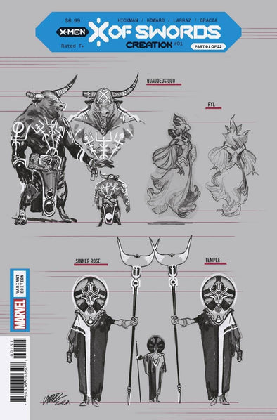 X of Swords Creation (2020) #01 (Pepe Larraz Design Variant)