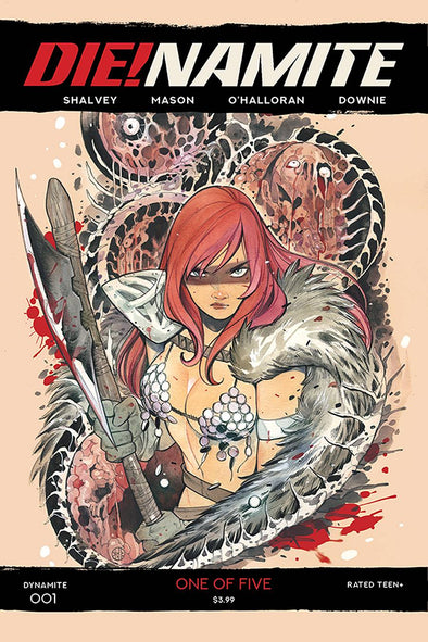 DIE!NAMITE (2020) #01 (Peach Momoko Red Sonja Variant)