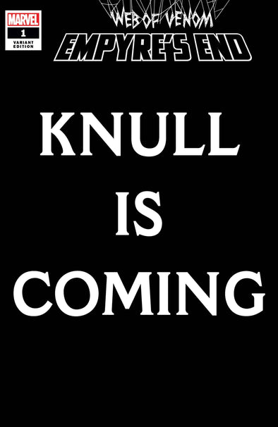 Web of Venom Empyres End (2020) #01 (Knull is Coming Variant)