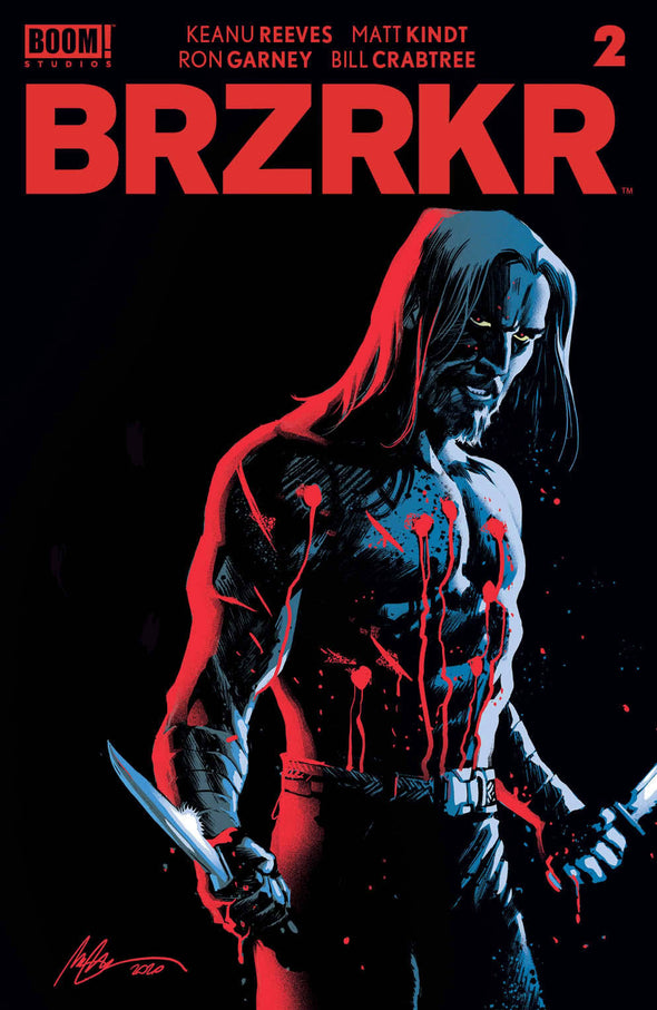 BRZRKR (2020) #02 (Cover D Rafael Albuquerque Foil Variant)