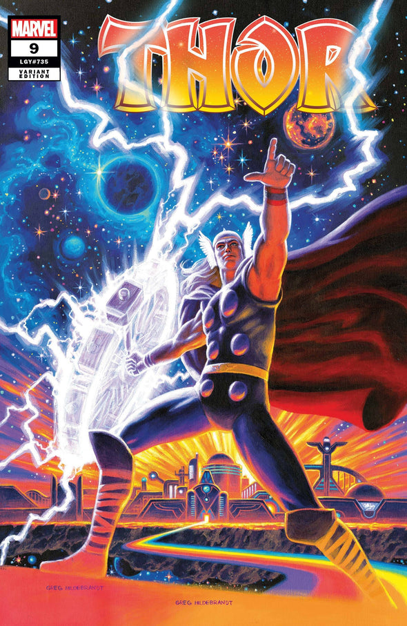 Thor (2020) #09 (Greg Hildebrandt Variant)