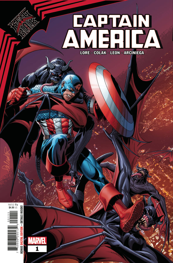 King in Black Captain America (2021) #01