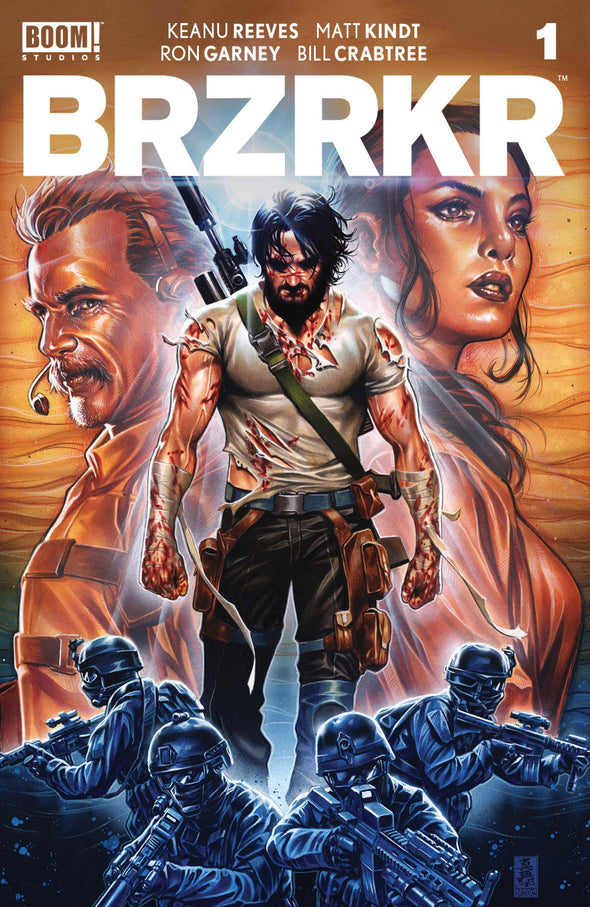 BRZRKR (2020) #01 (Cover D Mark Brooks Foil Variant)