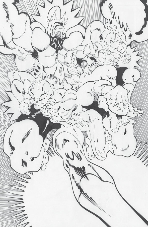 Ultramega (2021) #01 (Tradd Moore B&W Variant)