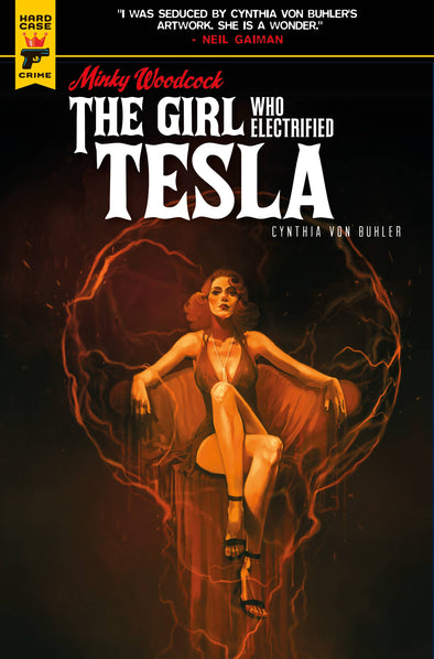 Minky Woodcock Girl Who Electrified Tesla (2021) #03 (Claudia Caranfa Variant)