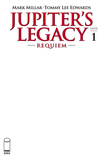 Jupiters Legacy Requiem (2021) #01 (of 12) (Blank Cover Variant)