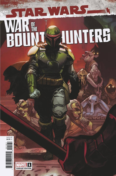 Star Wars War of the Bounty Hunters (2021) #01 (of 5) (Pepe Larraz Variant)