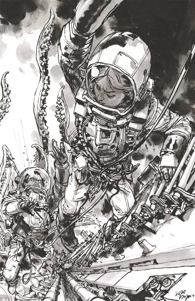 Deep Beyond (2021) #03 (of 12) (Kim Jung Gi Black & White Variant)