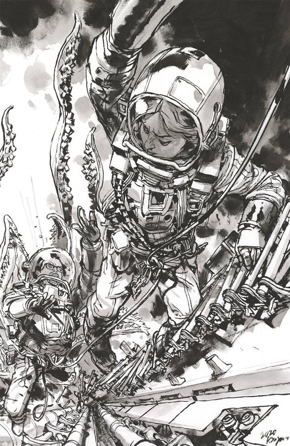 Deep Beyond (2021) #03 (of 12) (Kim Jung Gi Black & White Variant)