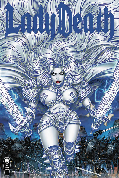 Lady Death Treacherous Infamy (2021) #01 (of 2) (Simonson Foil Variant)