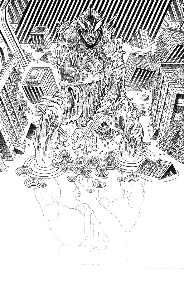 Ultramega (2021) #02 (Ian Bertram B&W Variant)