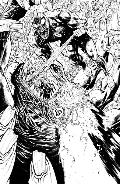 Ultramega (2021) #03 (Ryan Ottley, Frank Martin B&W Variant)