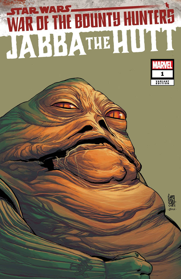 Star Wars War of the Bounty Hunters Jabba the Hut (2021) #01 (Giuseppe Camuncoli Variant)