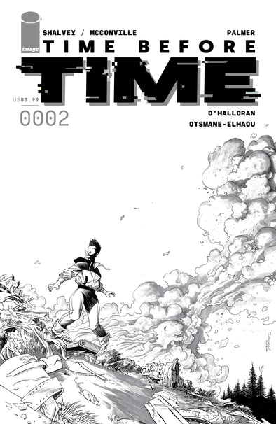 Time Before Time (2021) #02 (Declan Shalvey B&W Variant)