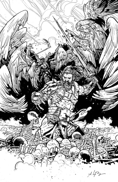 Skybound X (2021) #002 (Andrei Bressan B&W Variant)