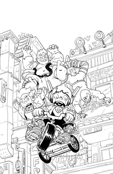 Skybound X (2021) #002 (Tri Vuong, Irma Kniivila B&W Variant)