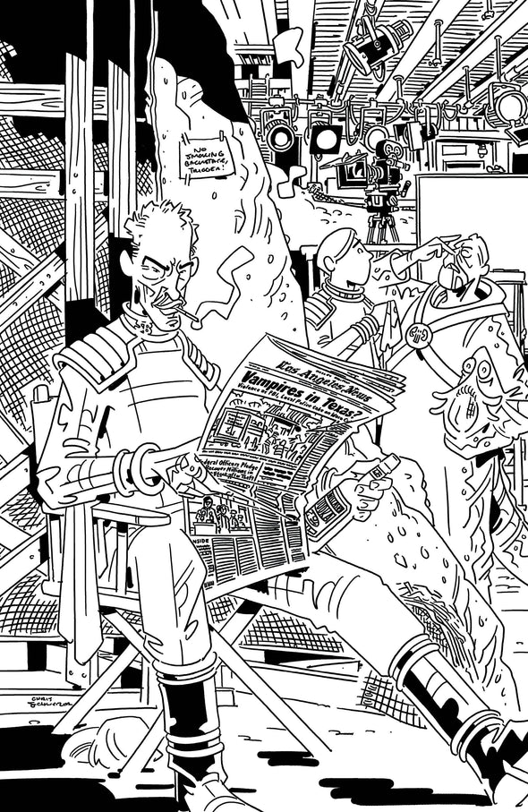 Skybound X (2021) #005 (Chris Schweizer B&W Variant)