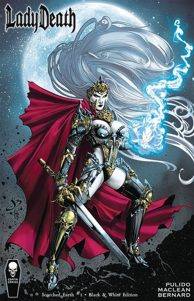 Lady Death Scorched Earth (2020) #01 (B&W Variant)