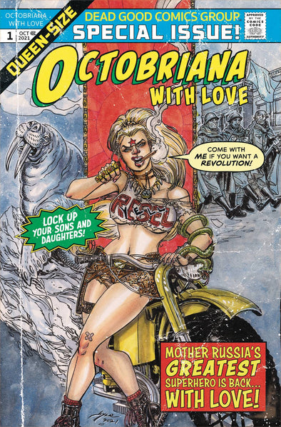 Octobriana With Love (2021) #01 (Joyce Chin Variant)