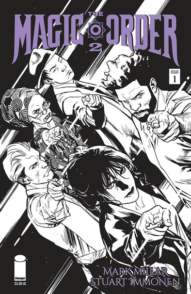 Magic Order 2 (2021) #01 (Stuart Immonen B&W Variant)