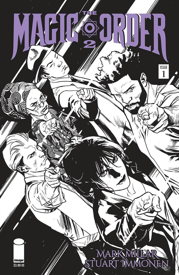 Magic Order 2 (2021) #01 (Stuart Immonen B&W Variant)
