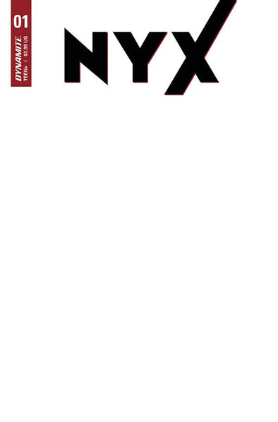 NYX (2021) #01 (Blank Cover Variant)