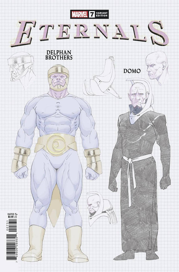 Eternals (2021) #07 (Esad Ribic 1:10 Variant)