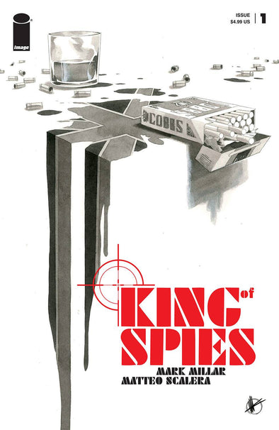 King of Spies (2021) #01 (of 4) (B&W Variant)
