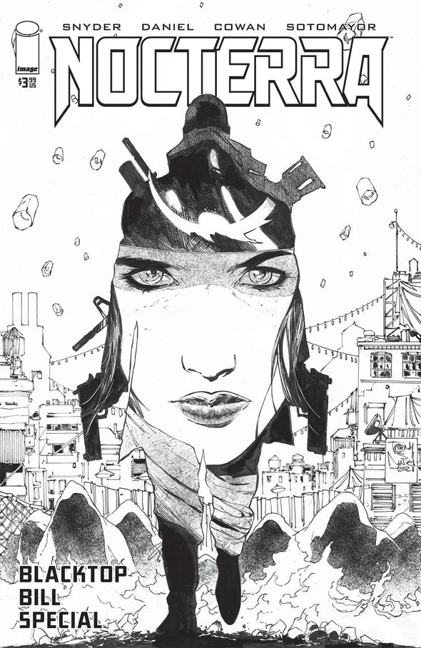 Nocterra Special Blacktop Bill (2021) #01 (B&W Variant)