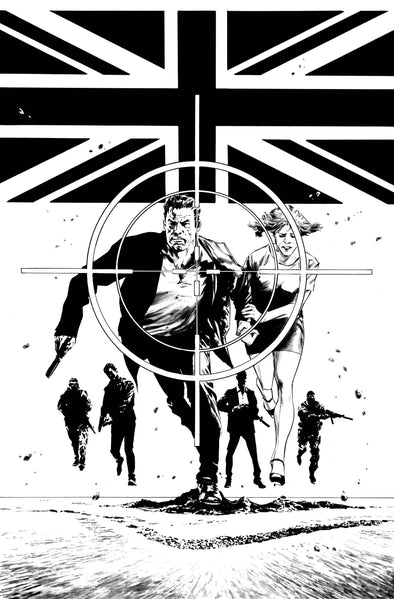 James Bond Himeros (2021) #01 (Butch Guice B&W Variant)