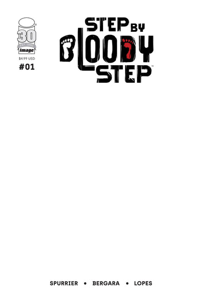 Step by Bloody Step (2022) #01 (of 4) (Blank Cover Variant)